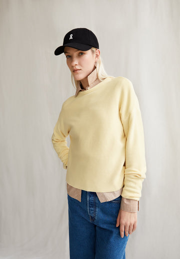 ARMEDANGELS - Merinaa Links Links Sweater - Early Yellow