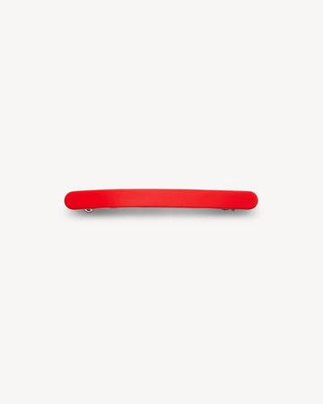 Machete - Slim Paris Barrette in Ruby -
