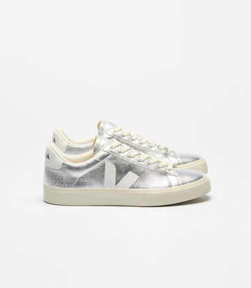Veja - Campo Sneaker - Silver White