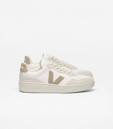Veja - V-90 Sneaker - White Taupe