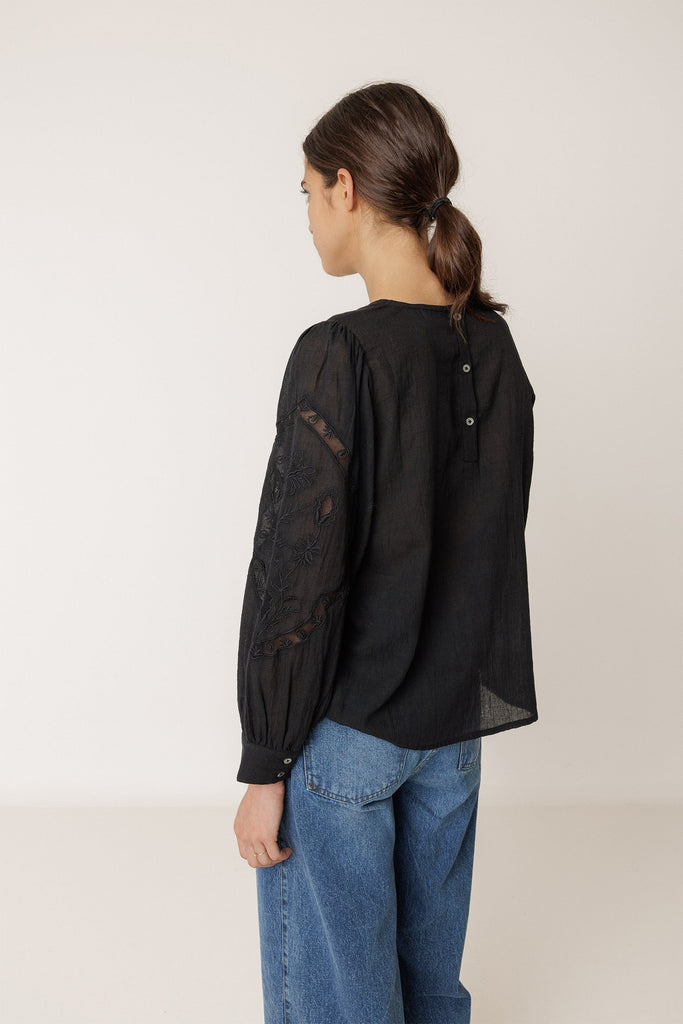 INDI&COLD - Romantic Embroidered Blouse -