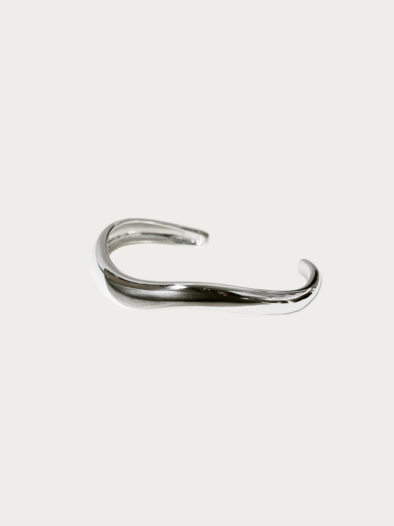 Vimeria - Ortune Thin Cuff - Silver