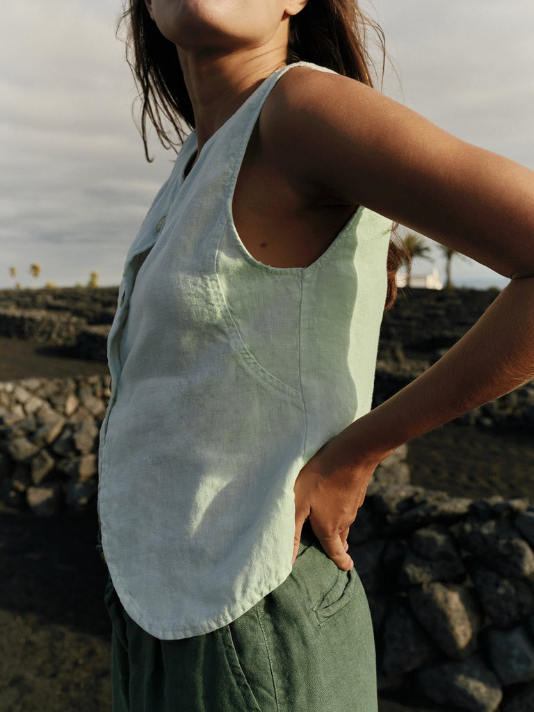 INDI&COLD - Linen Vest -